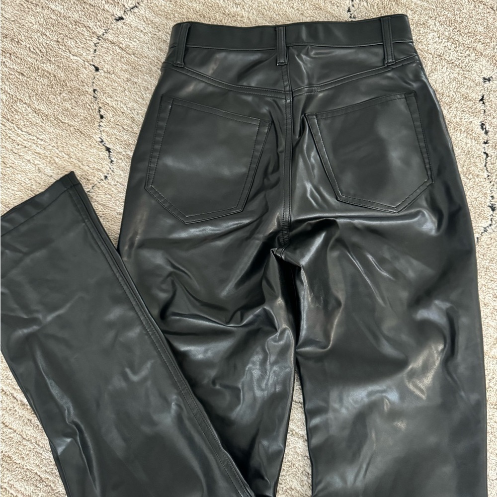 Abercrombie and fitch vegan leather pants size 25L - Picture 2 of 3